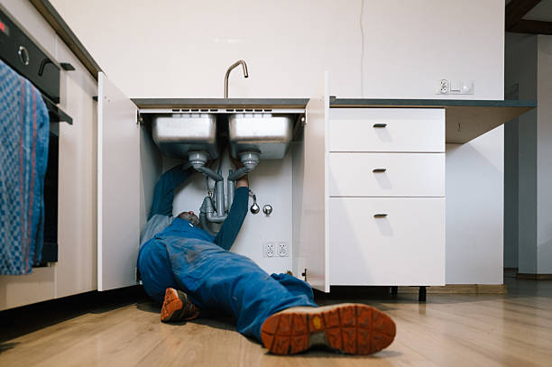 Professional Drain Cleaning technician working in Biglerville, PA